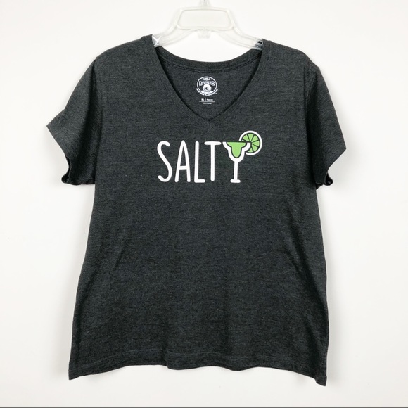3OA Tops - 30A Recycled Salty V-neck T-shirt